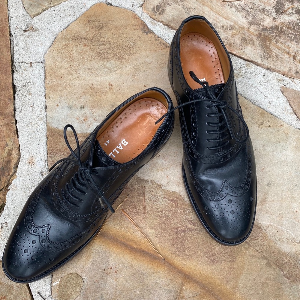 Vintage Bally Leather Shoes 38.5